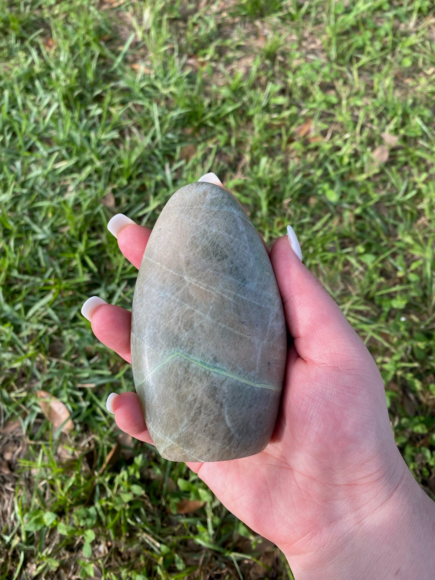 Green Moonstone / Garnierite Mountain Free Form