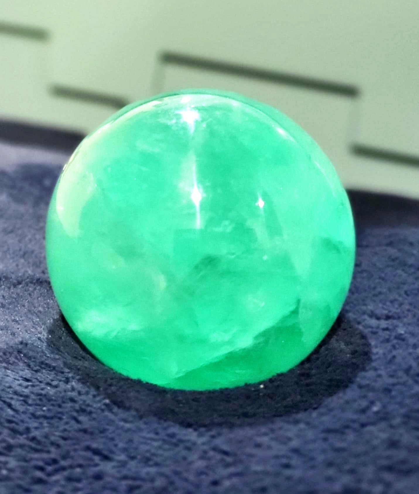 Green Flourite Sphere